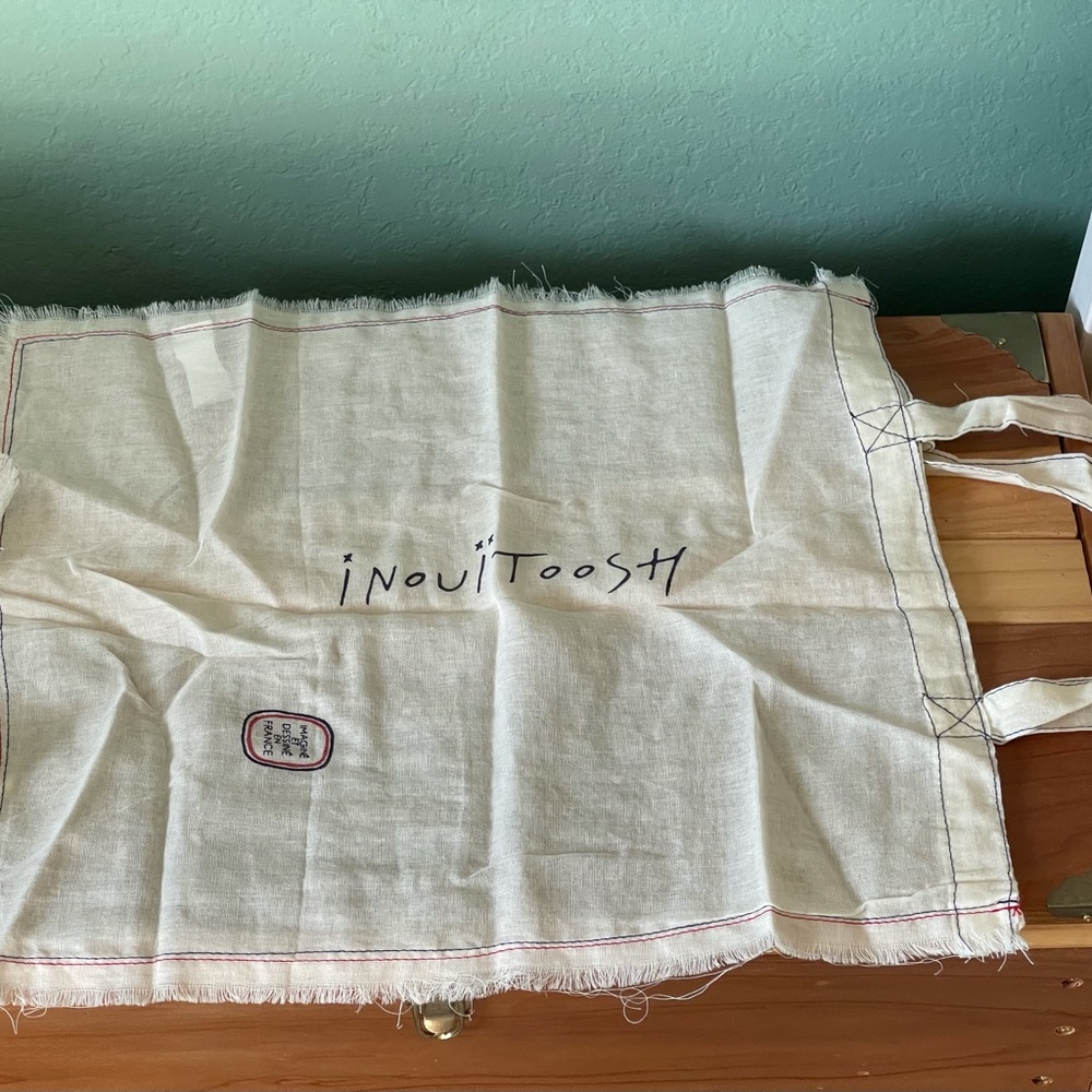 Inouitoosh shopping bag 100% Cotton Thin 14x17”